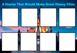 8 stories that would make great disney films Meme Template