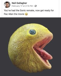 PAC man Meme Template
