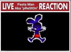 Live Pasta Man Reaction Meme Template