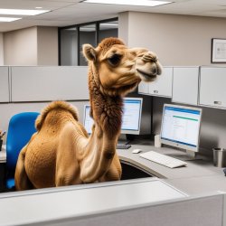 office camel 2 Meme Template