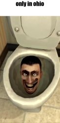 Skibidi toilet only in ohio le funni Meme Template