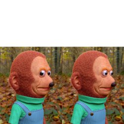 Monkey Puppet in the Forrest Meme Template