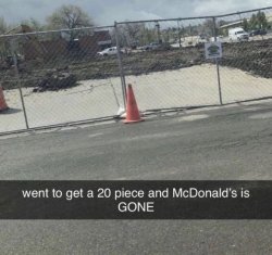 McDonald’s is GONE Meme Template