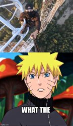Naruto meet climber Meme Template