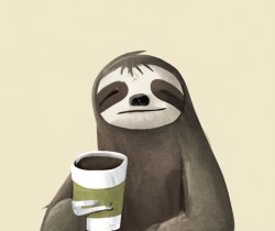 tired sloth Meme Template