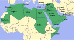 israel and arab world map Meme Template