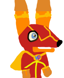 Super Pretztail(standing upright) Meme Template