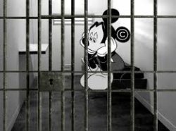 Mickey Mouse in jail Meme Template