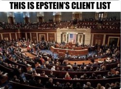 Epstein's Client List Meme Template