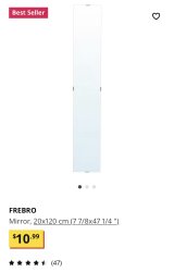 IKEA Frebro mirror Meme Template