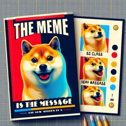 THE MEME IS THE MASSAGE Meme Template