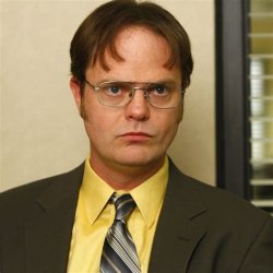 Dwight stare Meme Template