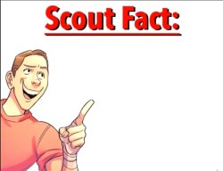 Scout Fact Meme Template