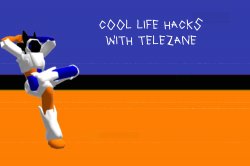 cool life hacks with telezane Meme Template