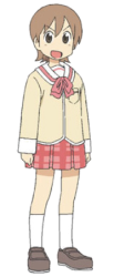 Yuuko Aioi from Nichijou Meme Template