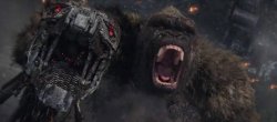 Kong ripping mecha's head off Meme Template