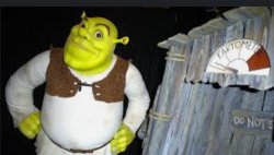 Shrek waiting Meme Template