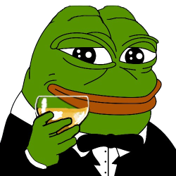 Tuxedo drink Pepe Meme Template
