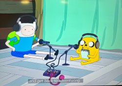 Adventure Time Podcast Meme Template