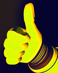 Thumbs up, yellow Meme Template