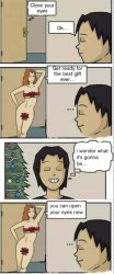 Christmas Surprise Gift Meme Template