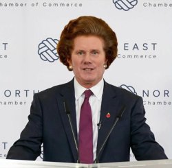 Starmer Margaret Thatcher Hair Meme Template