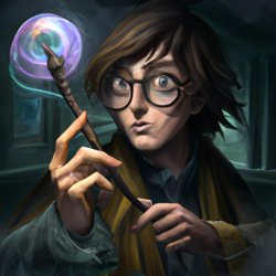 Harry Potter using avada kedavra Meme Template