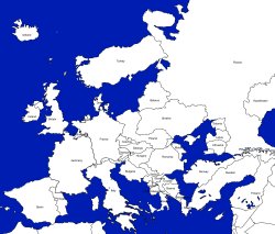 Cursed Map Of Europe Meme Template