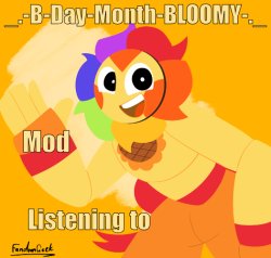 _.-B-Day-Month-BLOOMY-._ Meme Template