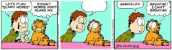 Garfield scary word Meme Template