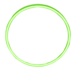 green circle border outline glowy Meme Template
