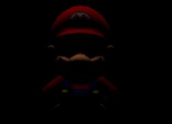 Evil Mario Stare Meme Template