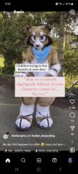 Instagram Fursuit Meme Template