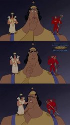 Kronk with Emotions Meme Template