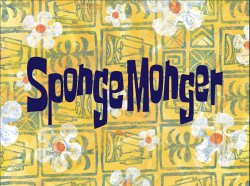 Spongemonger title card Meme Template