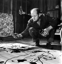 Jackson Pollock Meme Template