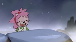 Amy rose applaud Meme Template