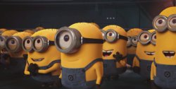 excited minion Meme Template