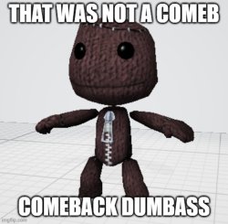 That Was Not A Comeback Meme Template