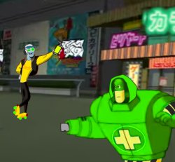 Jet set radio real Meme Template