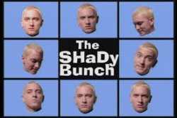 Eminem The Shady Bunch Meme Template