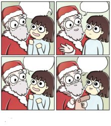 Santa wishes Meme Template