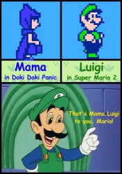 Mama-luigi Meme Template