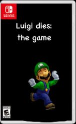 Luigi dies Meme Template