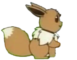 Eevee Holding Nothing Meme Template