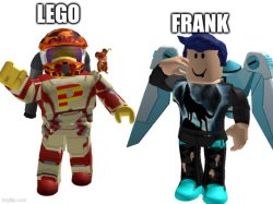 Lego and Frank just doing poses Meme Template