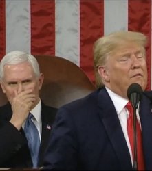 Trump smells Meme Template