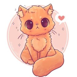 CuteOrangeKitty Meme Template