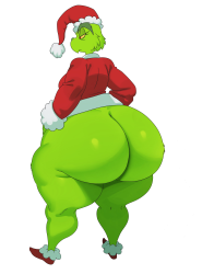 sssonic2 thicc grinch Meme Template