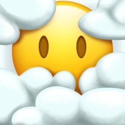 Face in Clouds Meme Template